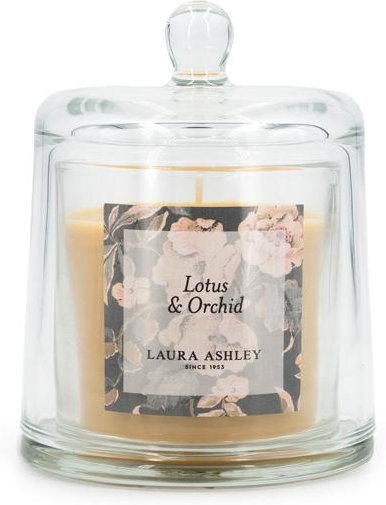 Duftkerze mit Glasglocke