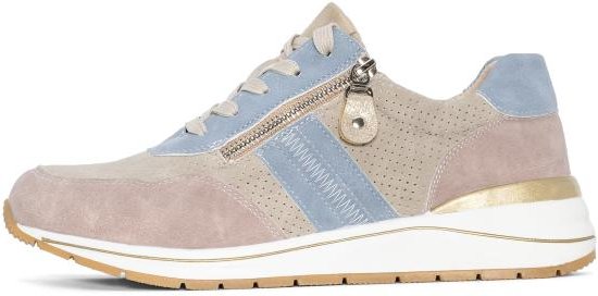 TOPWAY COMFORT Damensneaker rosé/blau