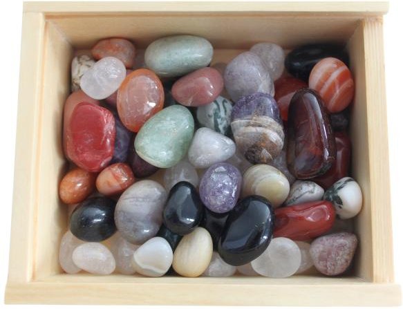 Schatzkiste Trommelsteine