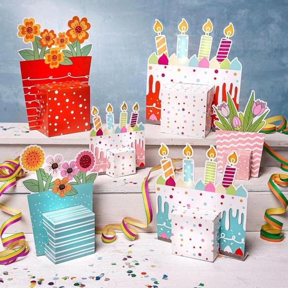 Geburtstags-Geschenkboxen 2er