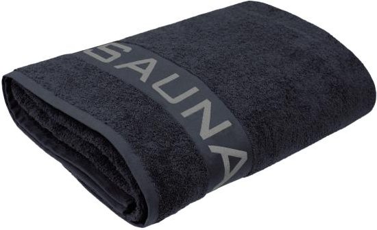 Saunatuch XXL 80x200cm schwarz