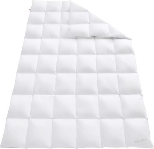 OBB Daunendecke Weiß & Edel 135x200cm