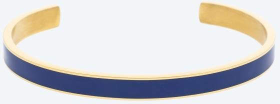 Armspange Edelstahl vergoldet blue