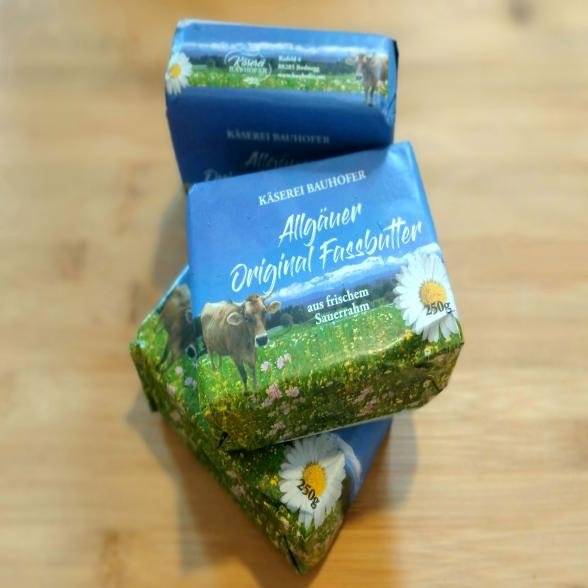 Allgäuer Fassbutter 3 x 250g