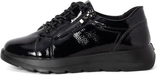 TOPWAY COMFORT Damenschnürer schwarz