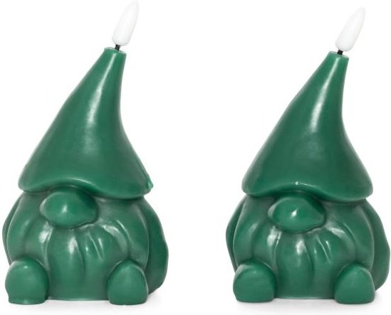 LED Kerzenset 2tlg. Wichtel