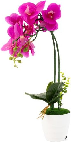 LED Deko Orchidee lila