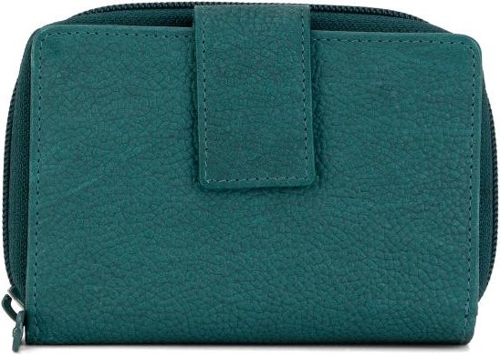 TESORO Lederbörse petrol