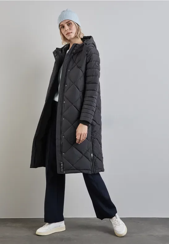 Thumbnail - Street One Frauen Lange Jacke in Blau, Gr: 40