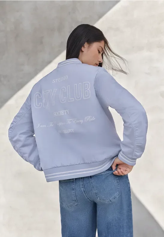 Street One Studio Frauen Blouson in Blau, Gr: 44