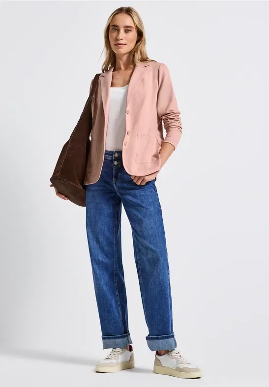 Thumbnail - Street One Frauen Basic Blazer in Rosa, Gr: 34