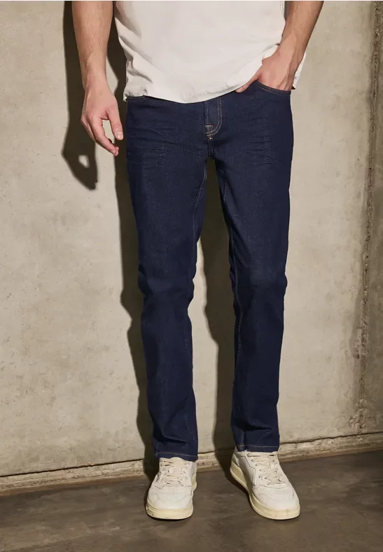 Thumbnail - Street One MEN Männer Regular Fit Jeans in Blau, Gr: 28