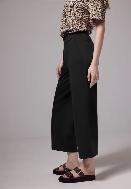 Street One Studio Frauen Culotte in Schwarz, Gr: 38