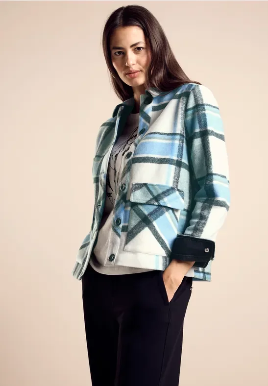 Thumbnail - Street One Frauen Kurze Jacke in Weiß, Gr: 38