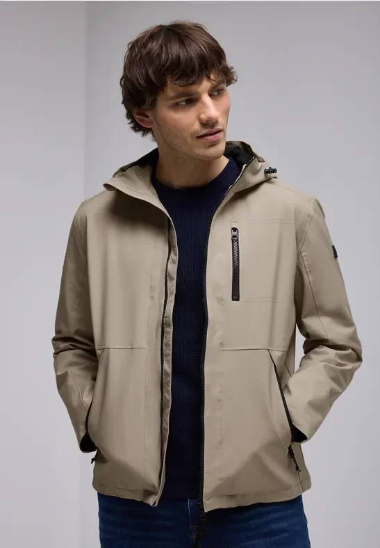 Street One MEN Männer Softshell Jacke in Weiß, Gr: L