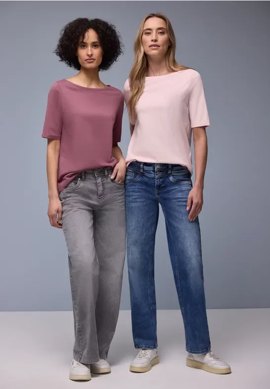 Street One Basic Shirt im 2er-Pack