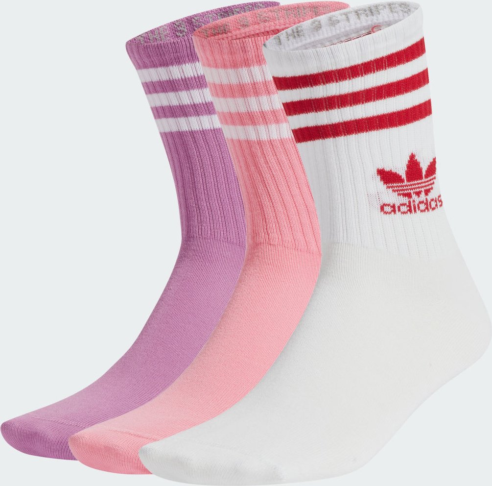 Mid Cut Crew Socken, 3 Paar