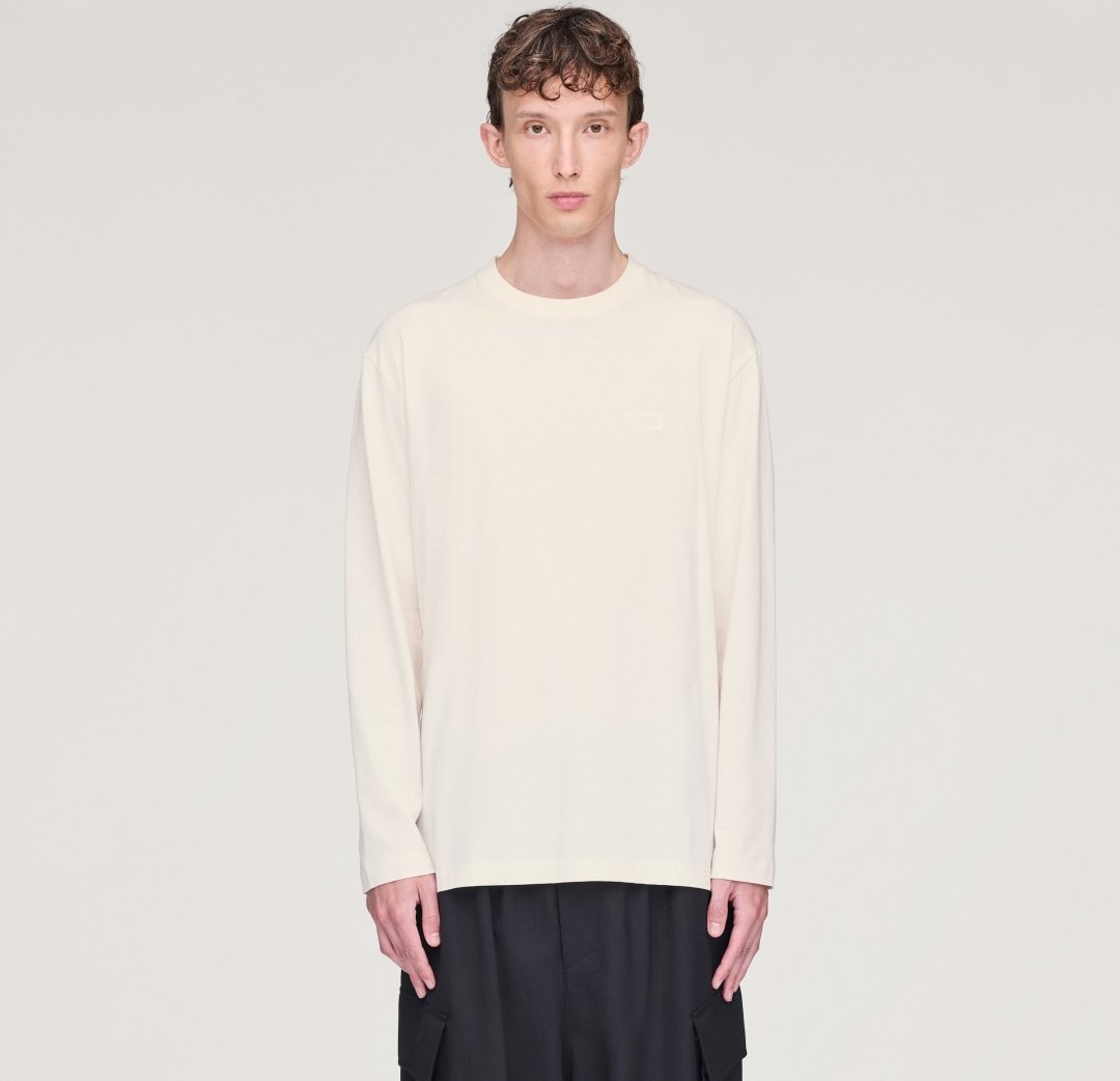 Y-3 LOGO LANGARMSHIRT
