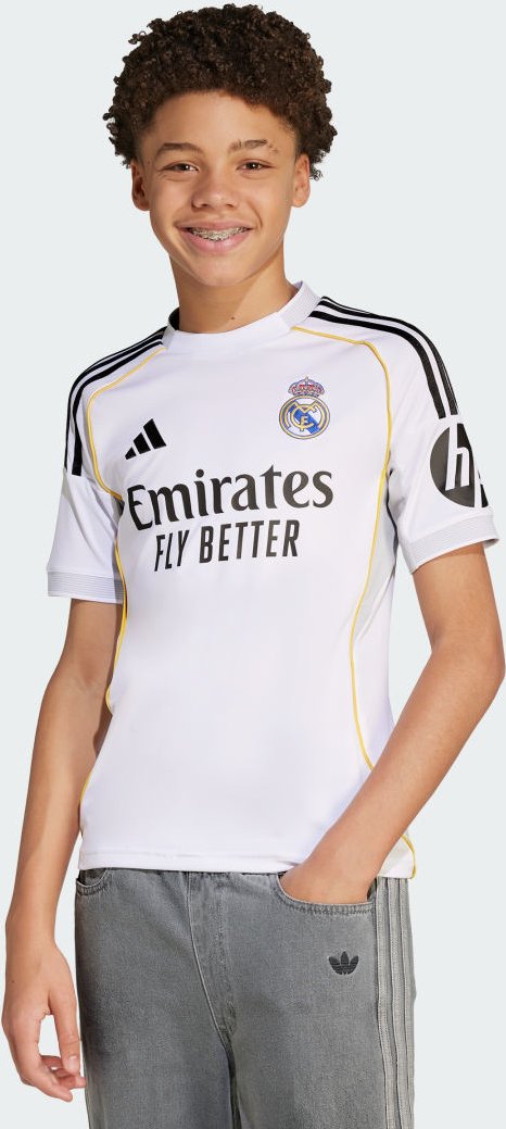 Thumbnail - Real Madrid 25/26 Kids Heimtrikot