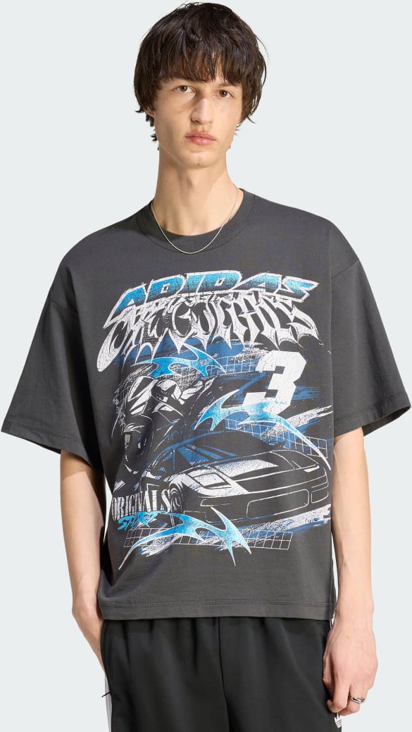 Gurnge Racing Grafik T-Shirt