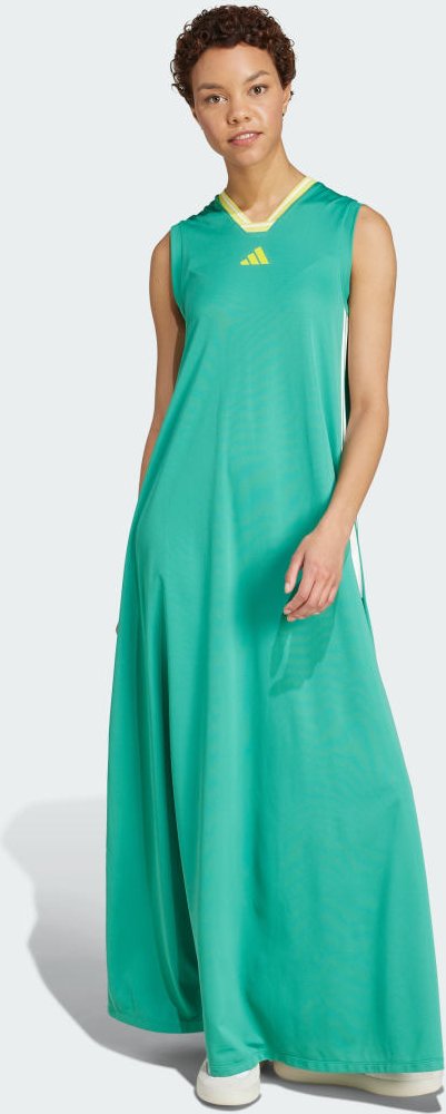 Tiro Cut 3-Streifen Soft Mesh Long Kleid