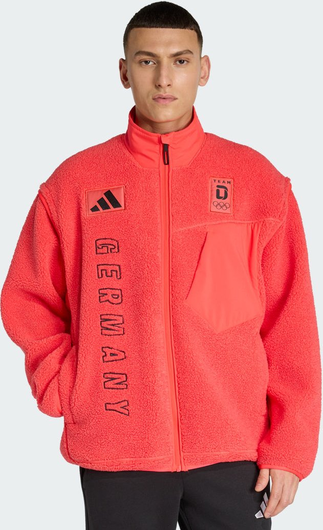 Team D Xploric hochflorige Fleece-Jacke