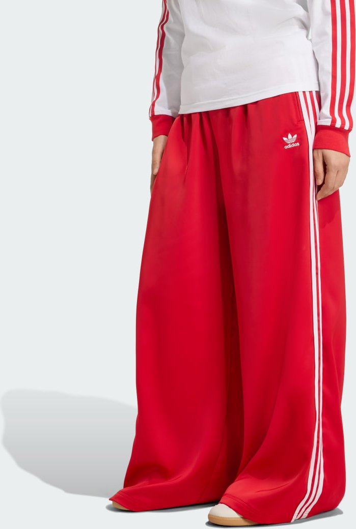 Adicolor Satin Wide Leg Trainingshose