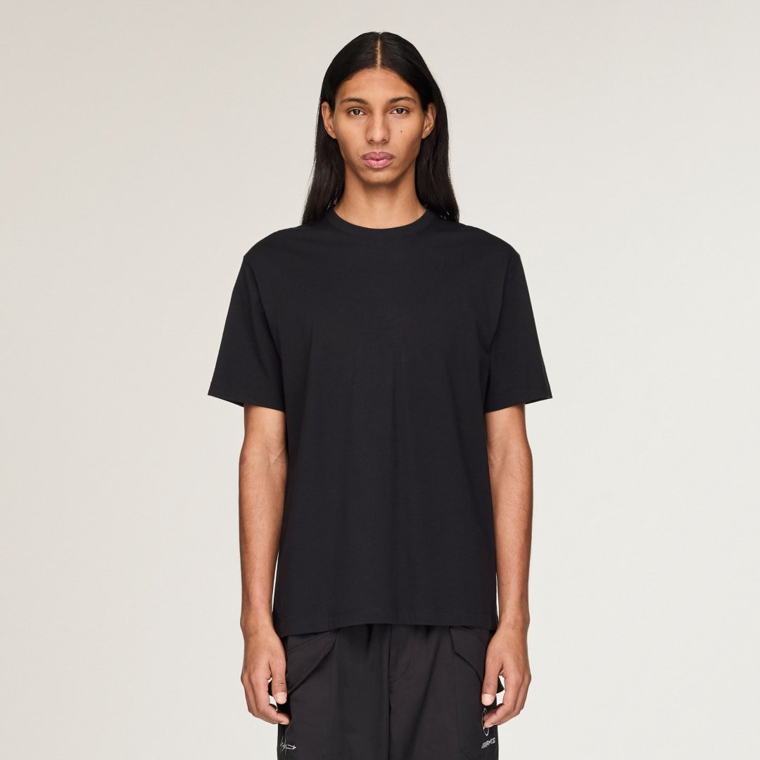 Y-3 MERCEDES LOGO STACK T-SHIRT