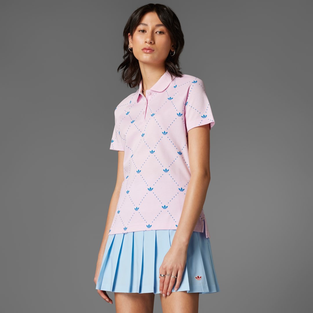 Originals Printed Trefoil Poloshirt