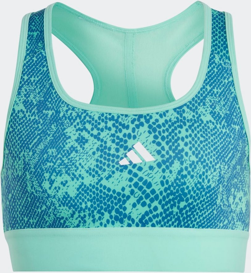 AEROREADY PowerReact Animal Print Padded Sport-BH