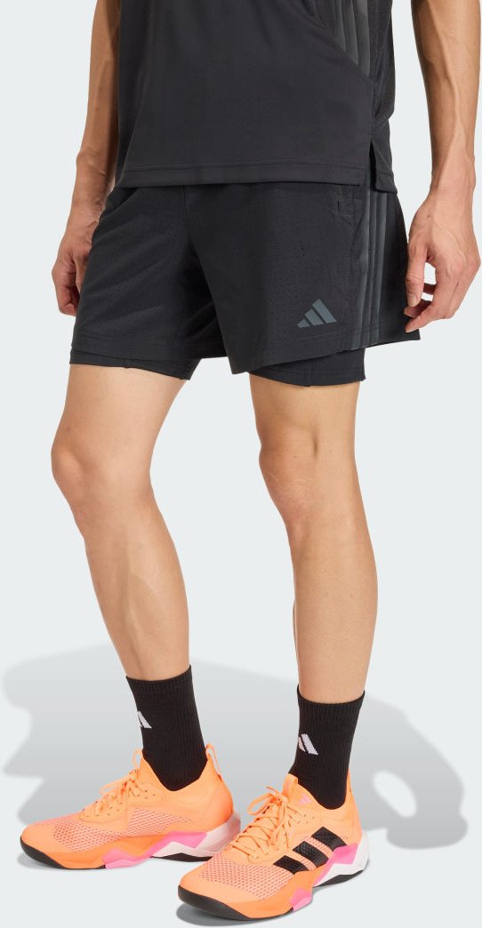 TECH ESSENTIALS WORKOUT 2in1 SHORTS