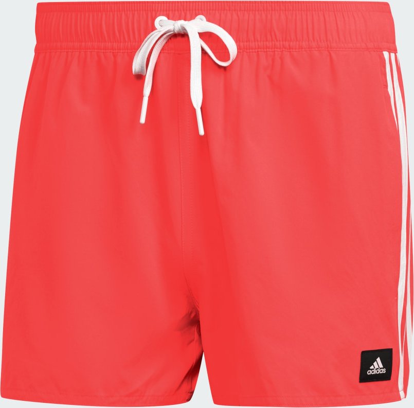 3-Streifen CLX Badeshorts mit sehr kurzem Schnitt