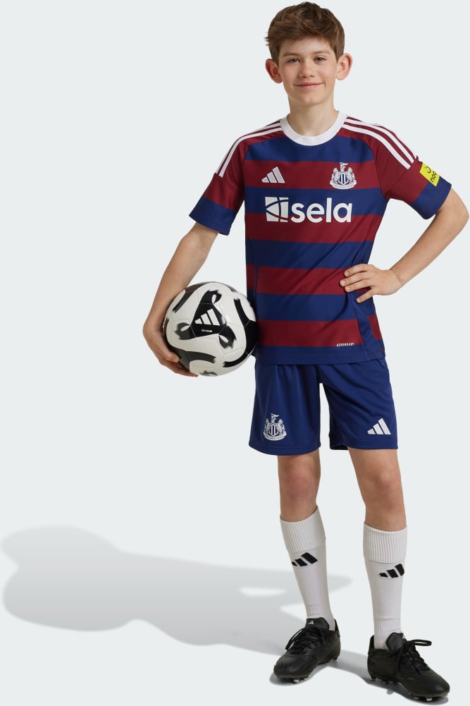 Newcastle United FC 24/25 Kids Auswärtsshorts