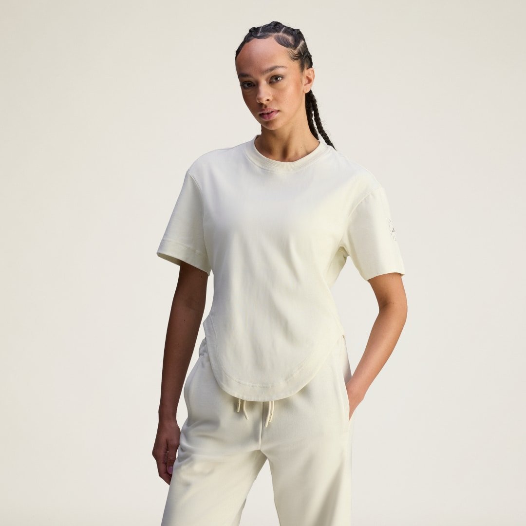 adidas by Stella McCartney Sportswear Curved Hem T-Shirt