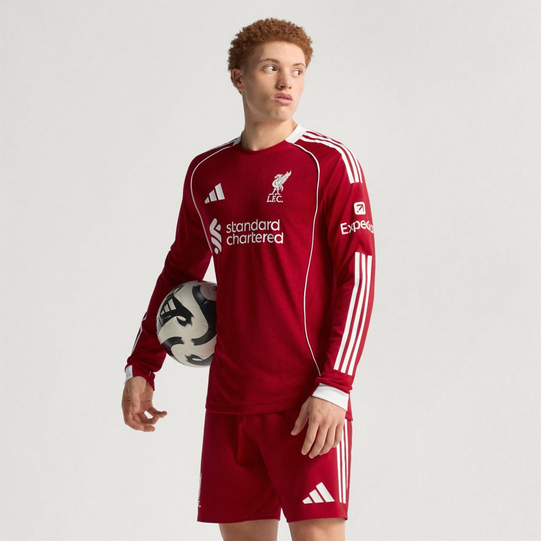 FC Liverpool 25/26 langärmeliges Heimtrikot Authentic