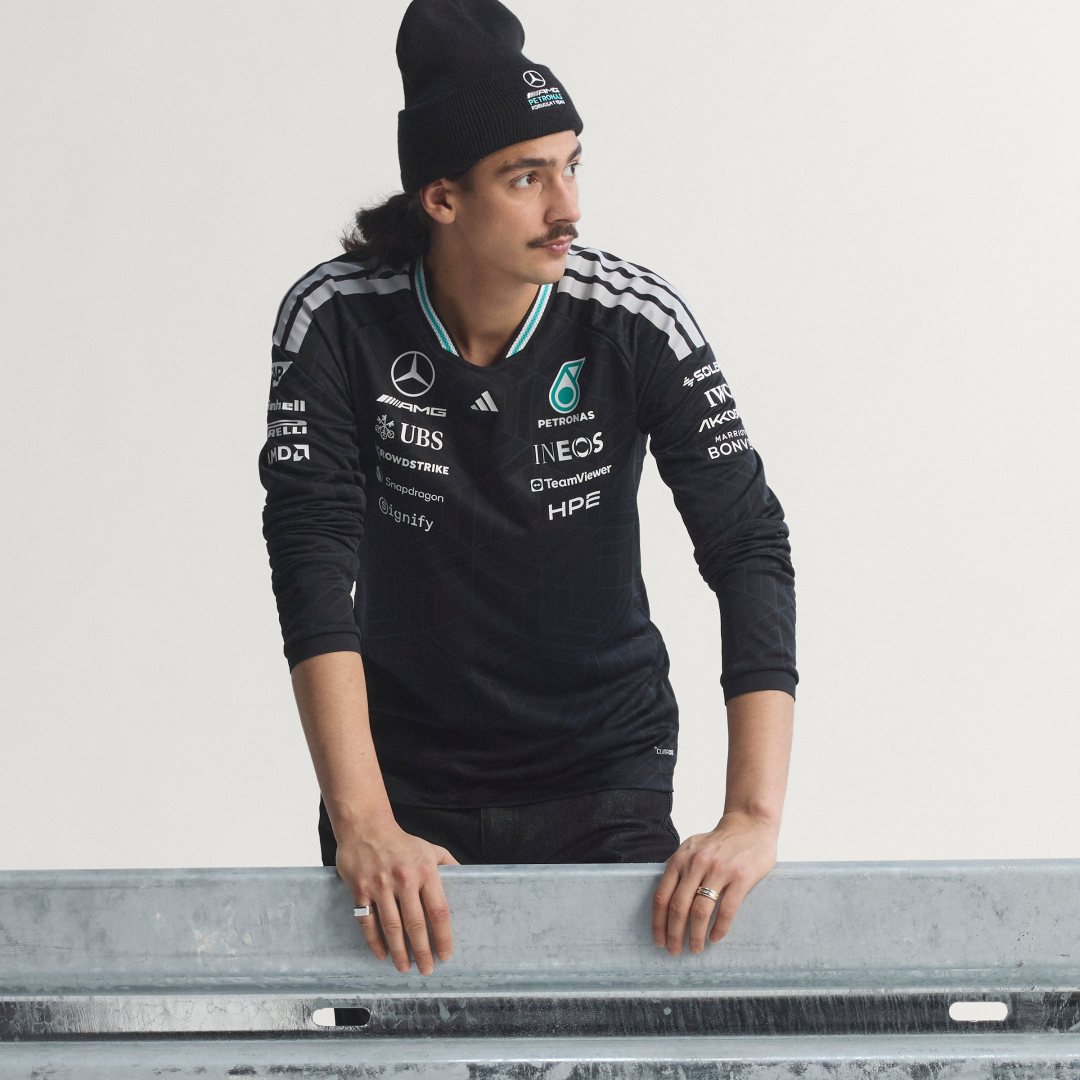 MERCEDES - AMG PETRONAS FORMULA 1 TEAM AUTHENTIC LANGÄRMELIGES FAHRERTRIKOT