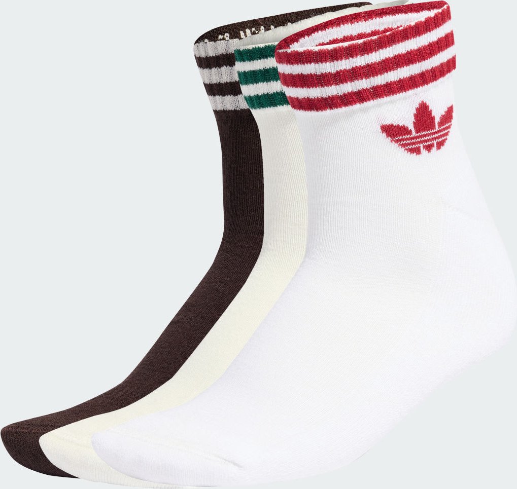 3-Streifen Ankle Socken, 3 Paar