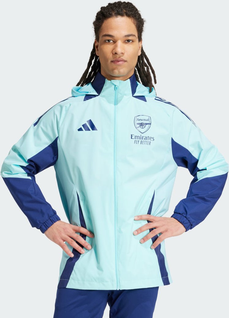 FC Arsenal Tiro 24 All-Weather Jacke
