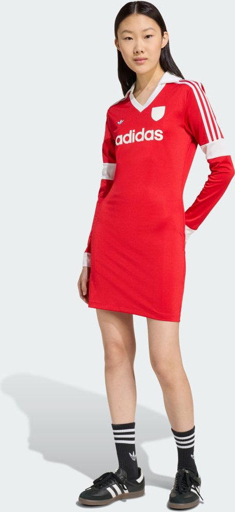 Grafik Fußball Jersey-Kleid