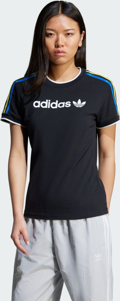 Linear Logo 3-Streifen T-Shirt