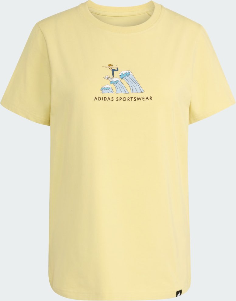 Codes Doodle Surf Graphic T-Shirt