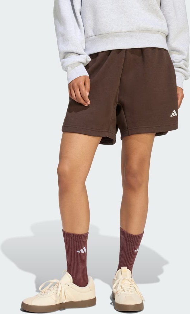 3-Streifen Studio Fleece Shorts, locker geschnitten
