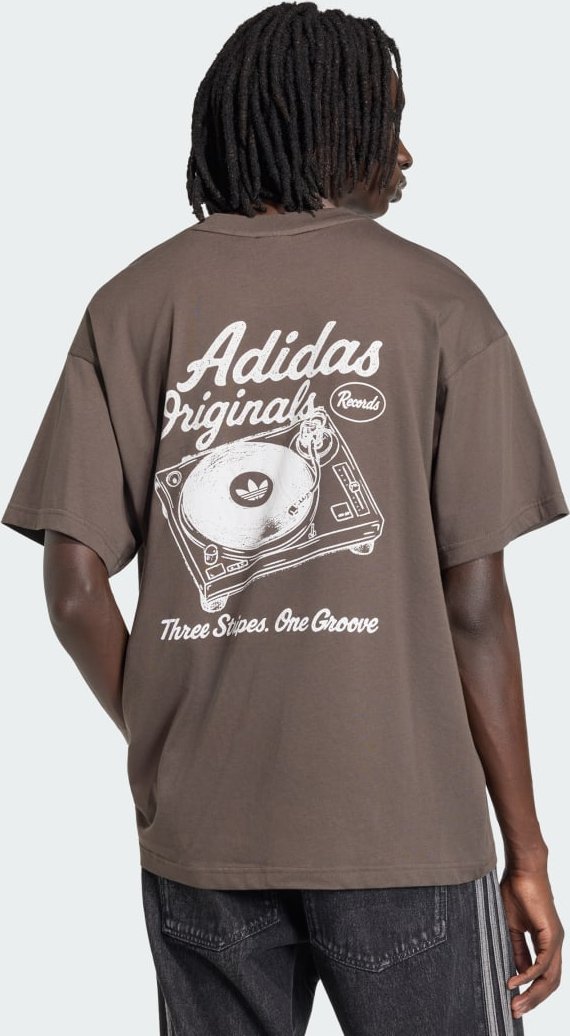 Vintage Records Grafik T-Shirt