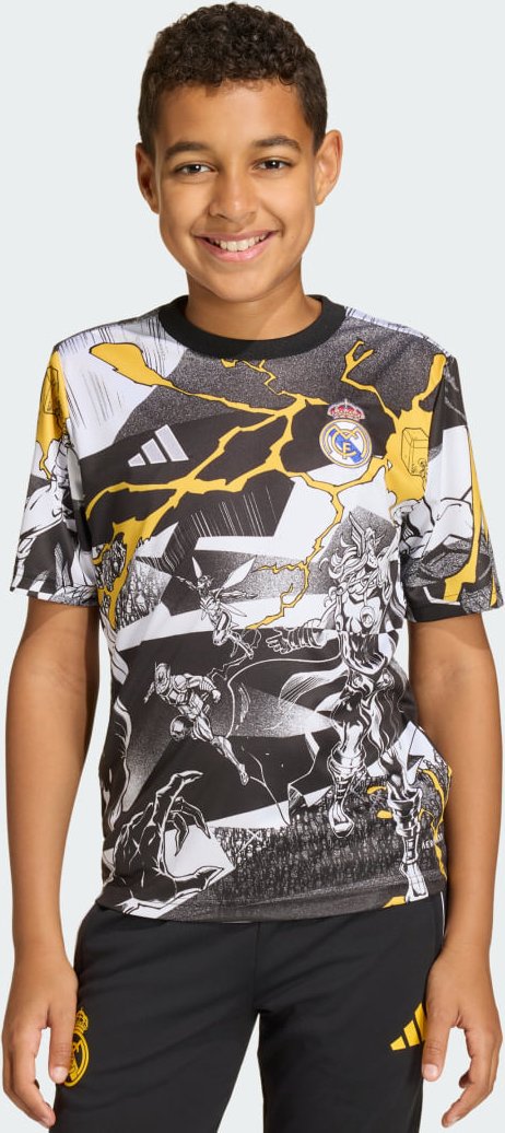 adidas Real Madrid Avengers 25/26 Pre-Match Shirt für Kinder