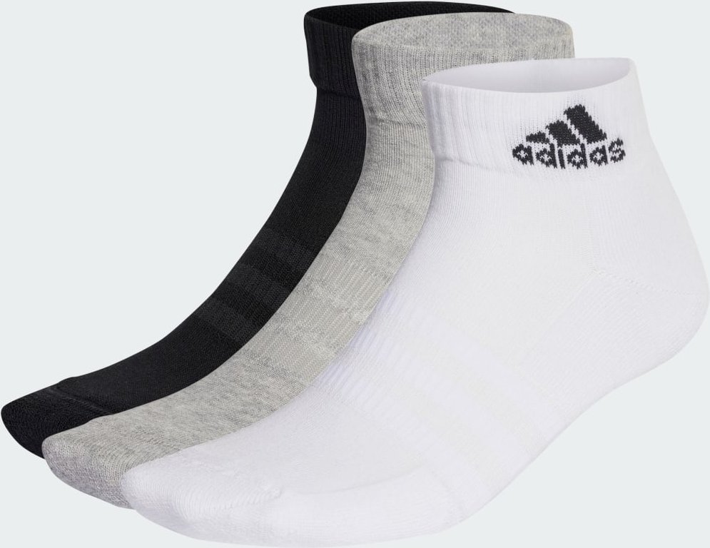 Cushioned Sportswear Ankle Socken, 3 Paar