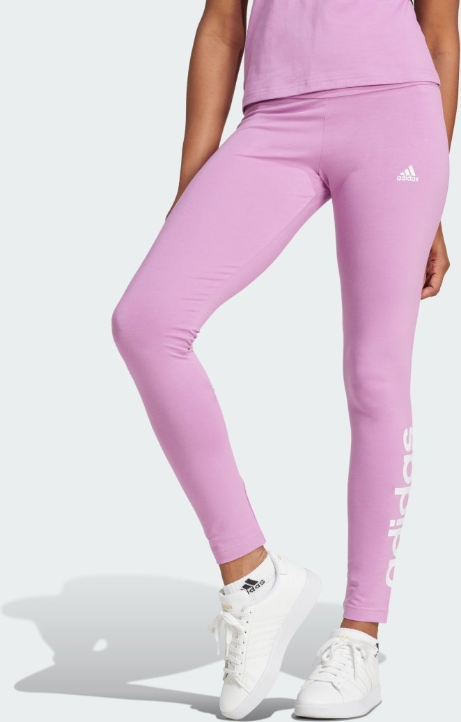 ESSENTIALS HIGH-WAISTED LOGO LEGGINGS