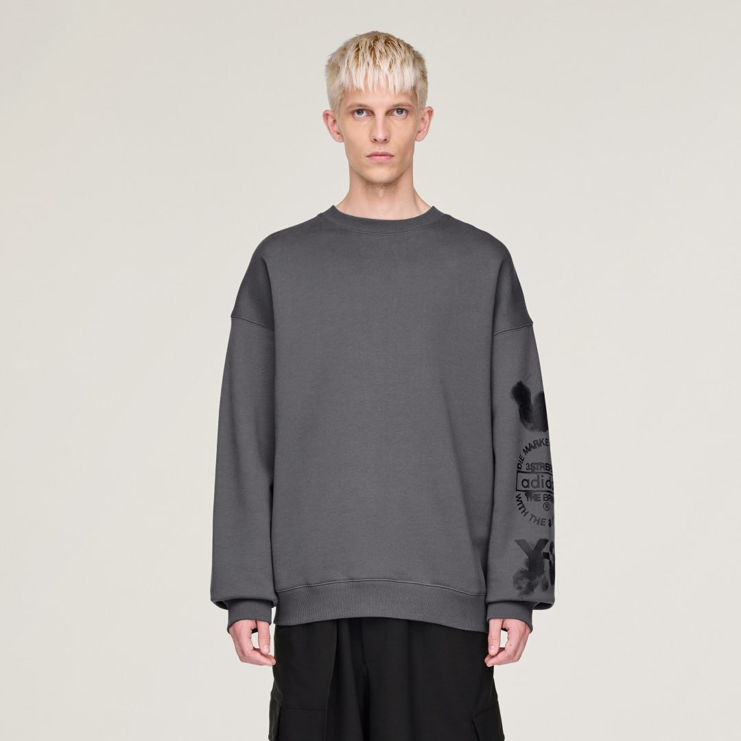 Y-3 Grafik Crew Sweatshirt