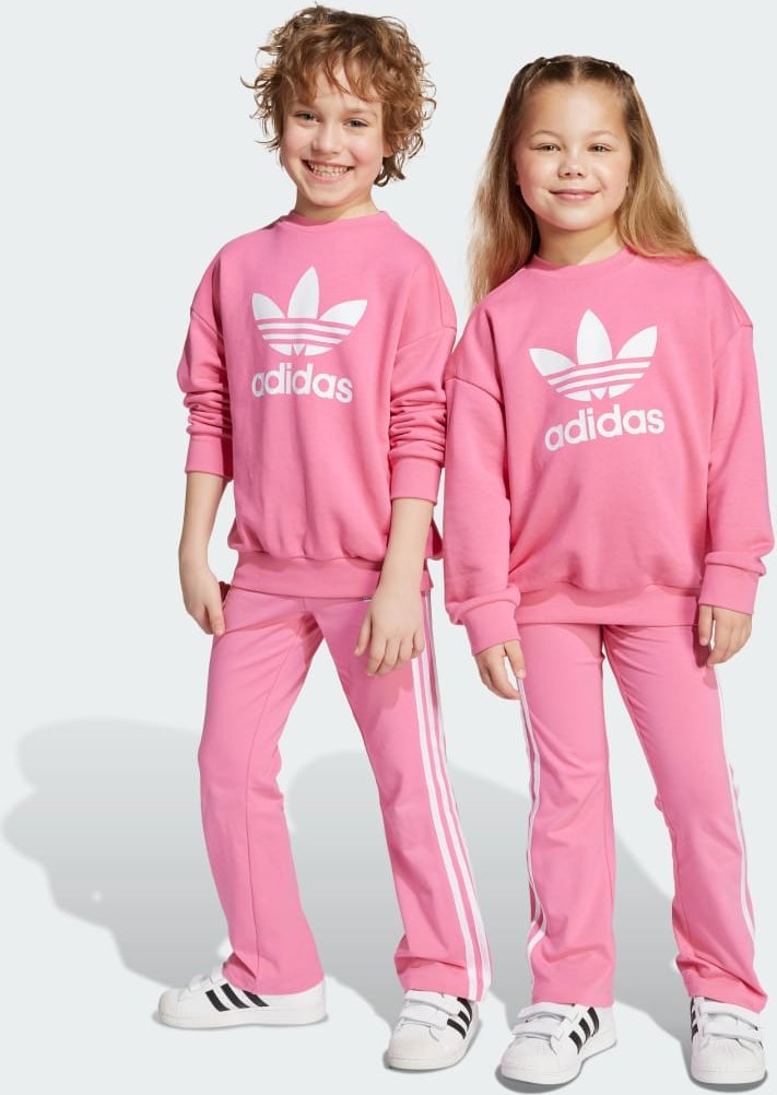 Loose Crew Flared Kids Leggings Set