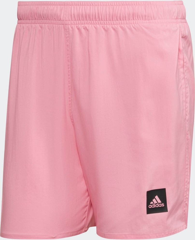 Kurze, einfarbige Badeshorts