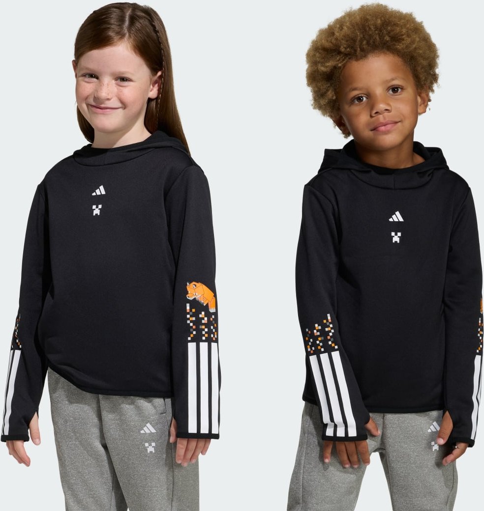 Thumbnail - ADIDAS MINECRAFT TRAINING 3-STREIFEN HOODIE